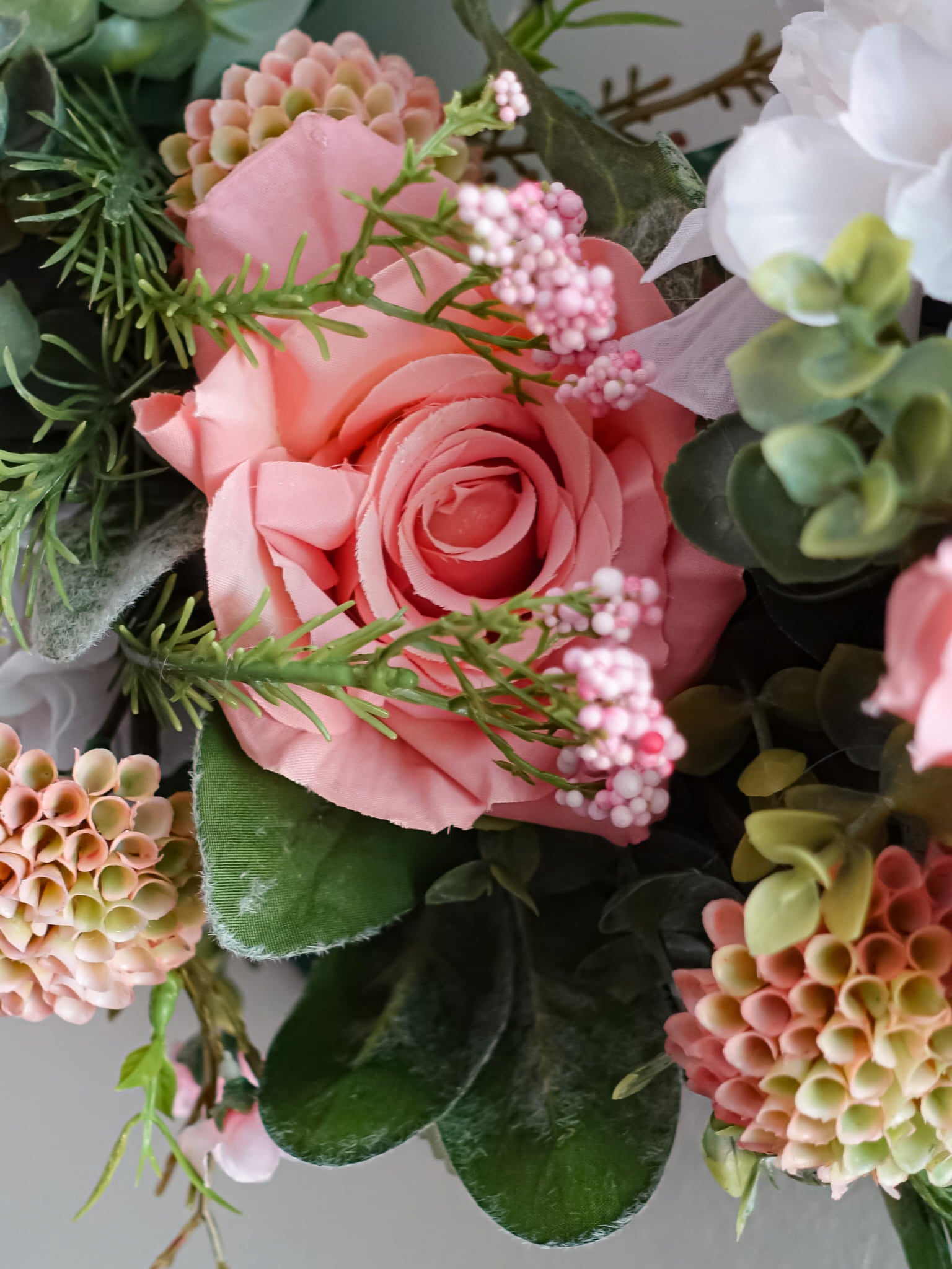 Apricot Petal Wreath