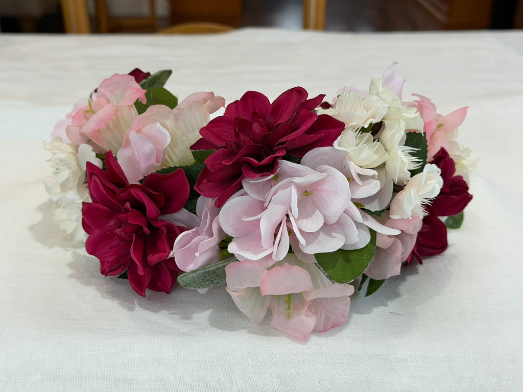 Autumn Vineyard Wedding Crown & Garland