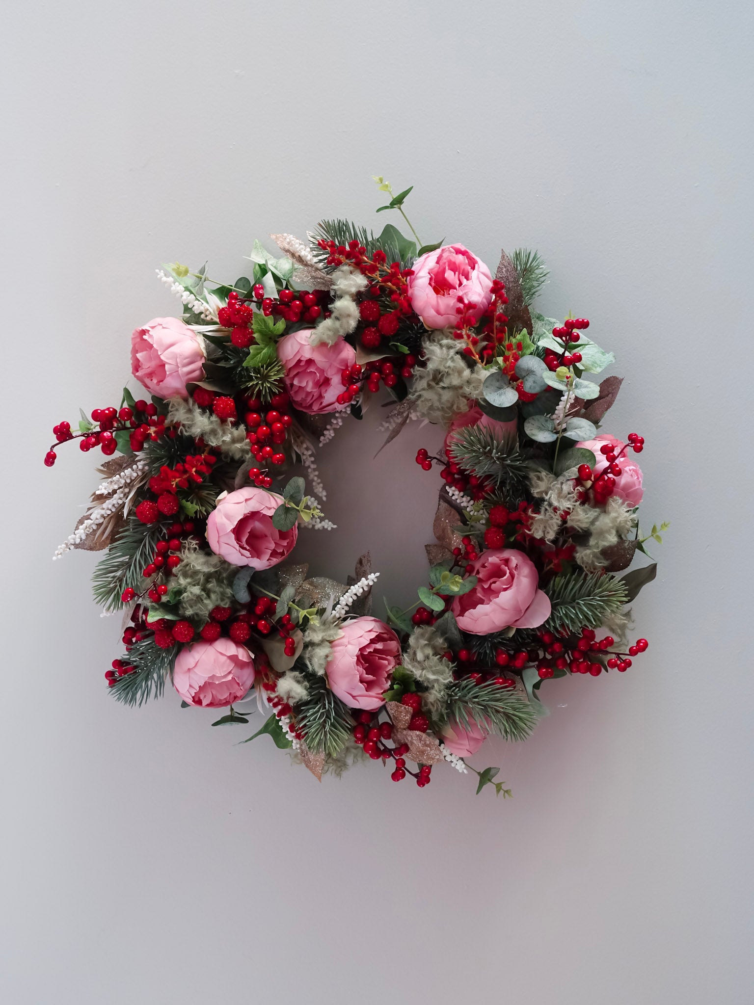 Red Winter Berry Wreath