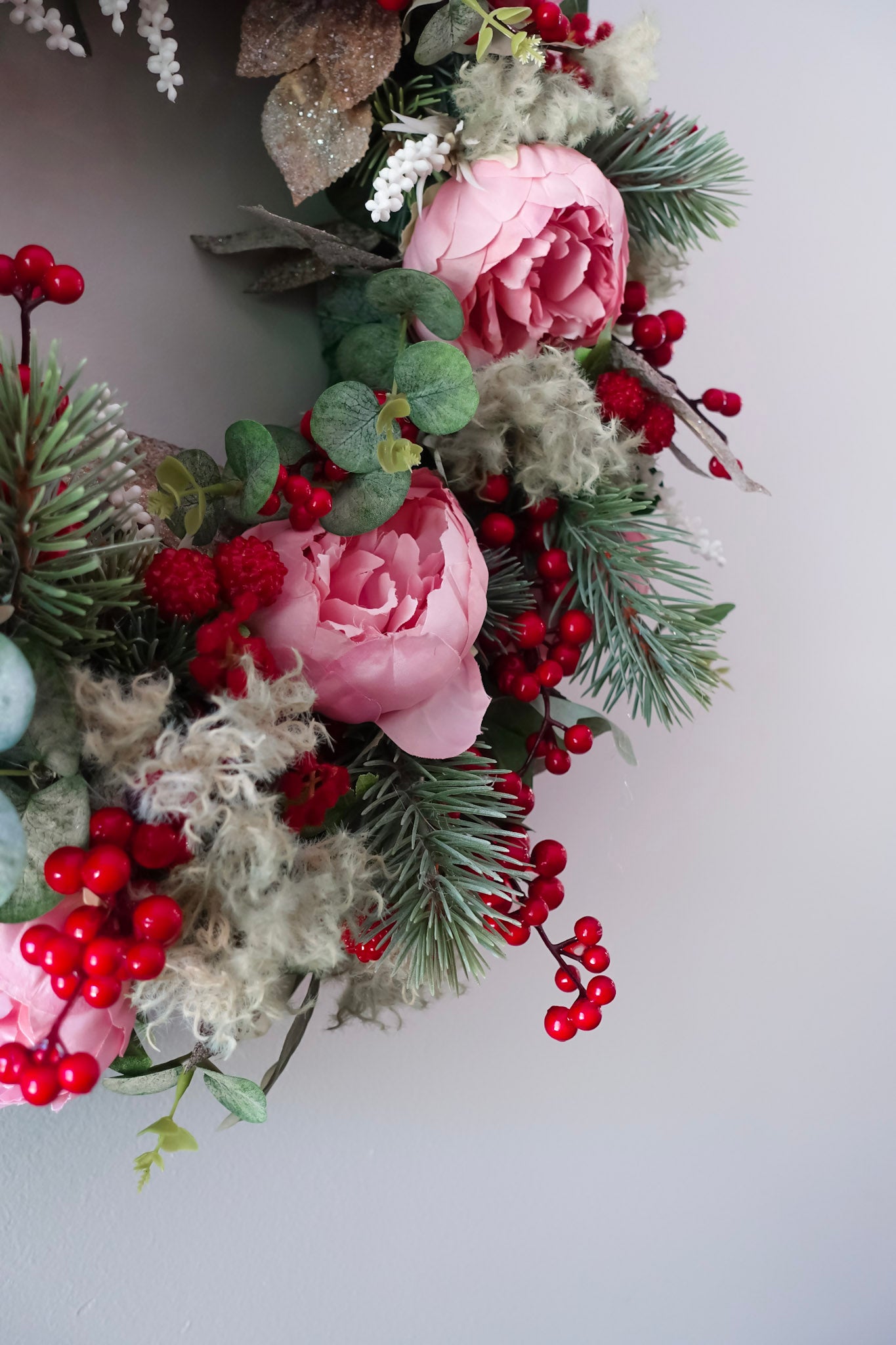 Red Winter Berry Wreath