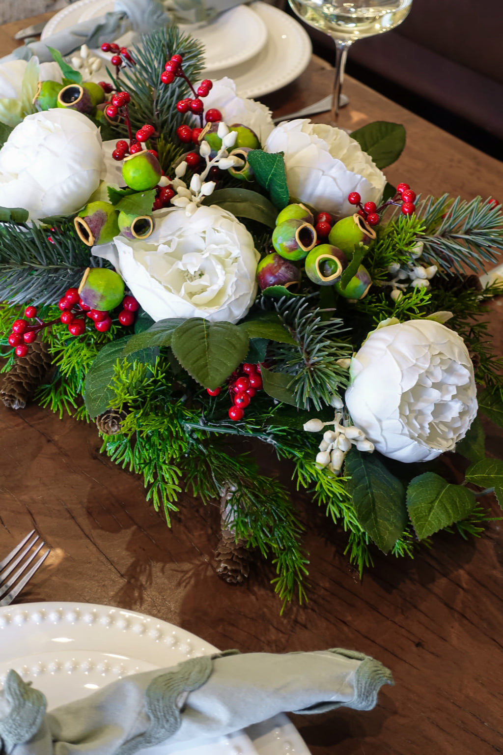 Forest Flower Table Centre