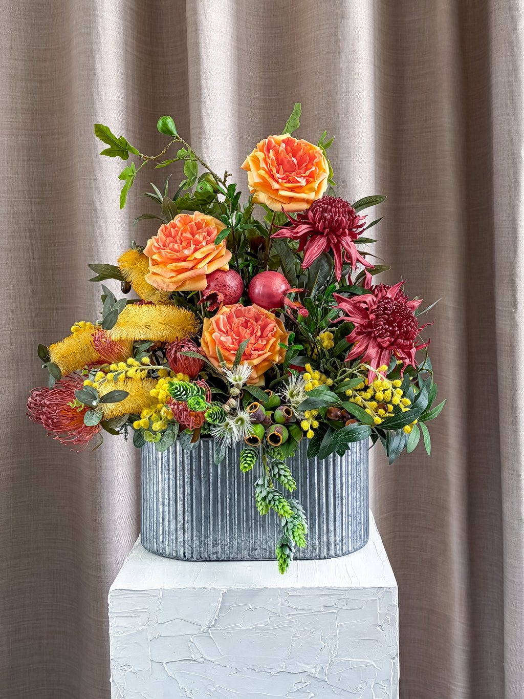 Rose Cottage Harvest Arrangement