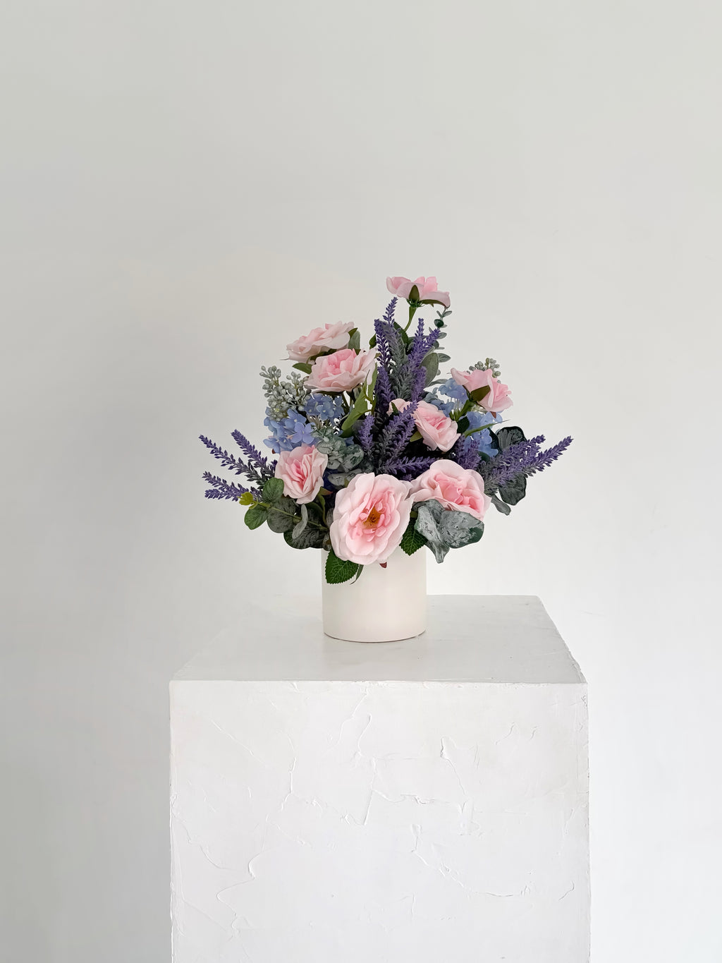 Lilac & Pink Rose Arrangement