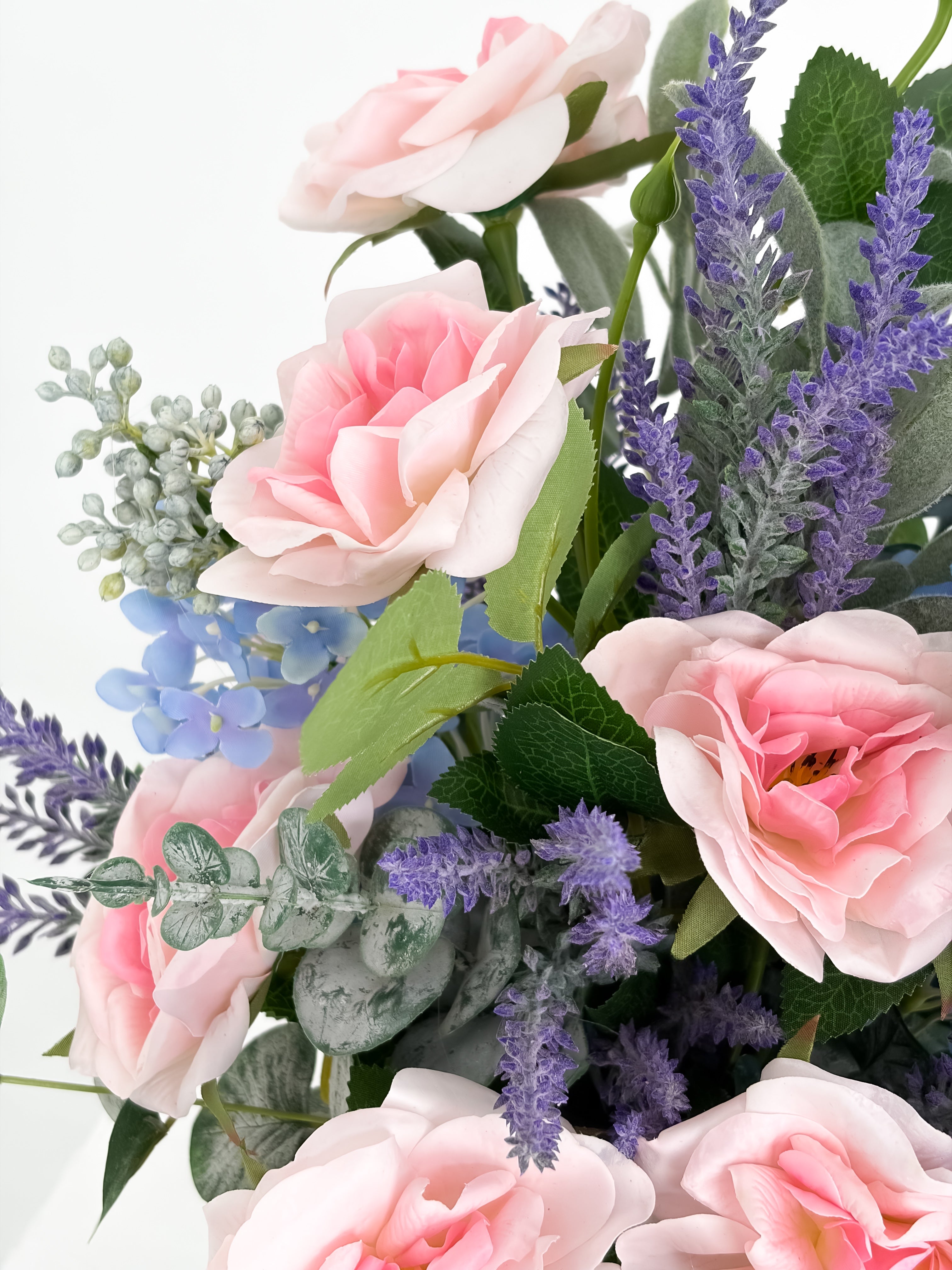 Lilac & Pink Rose Arrangement
