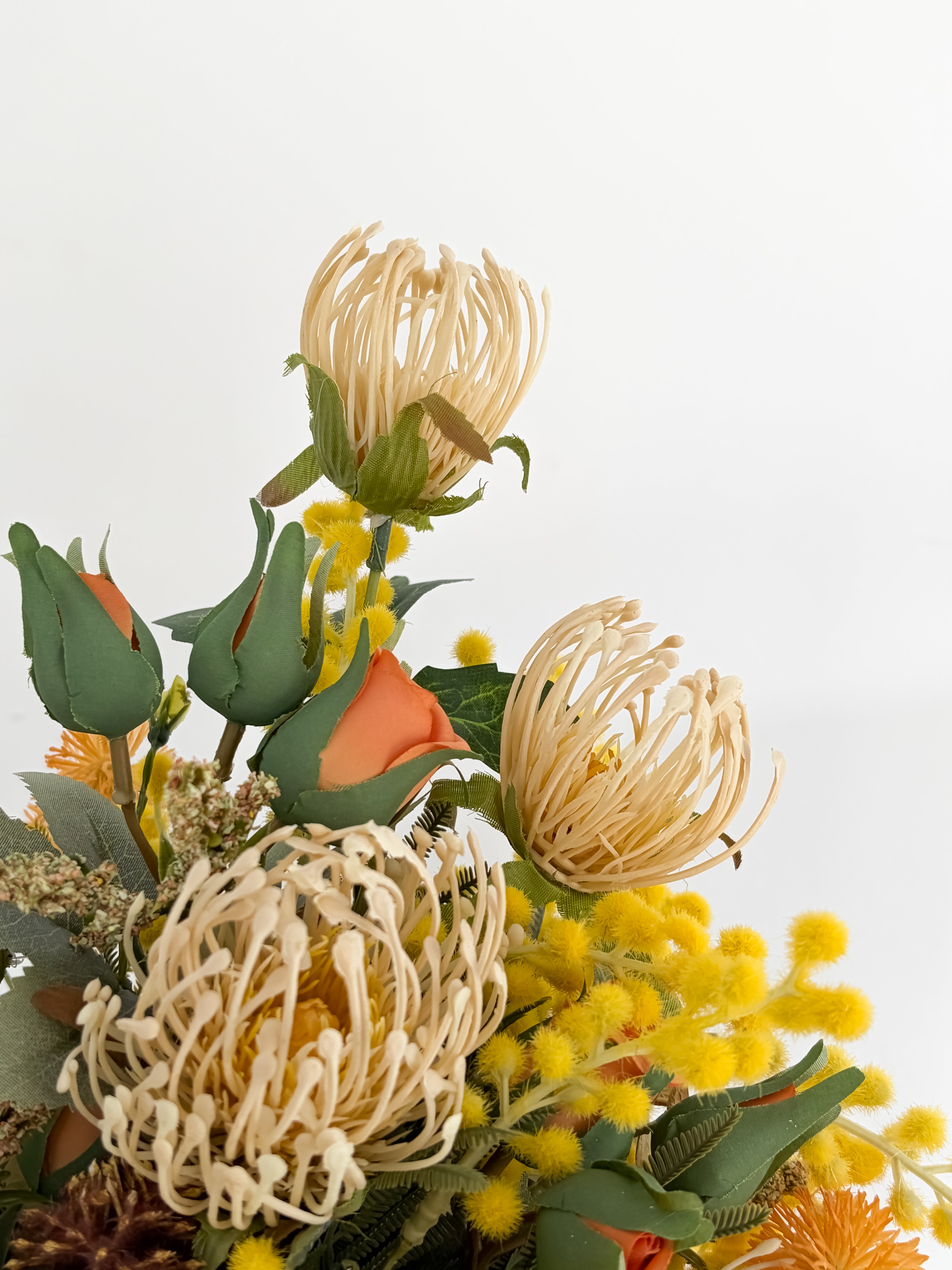 Native Bloom & Ember Rose Arrangement