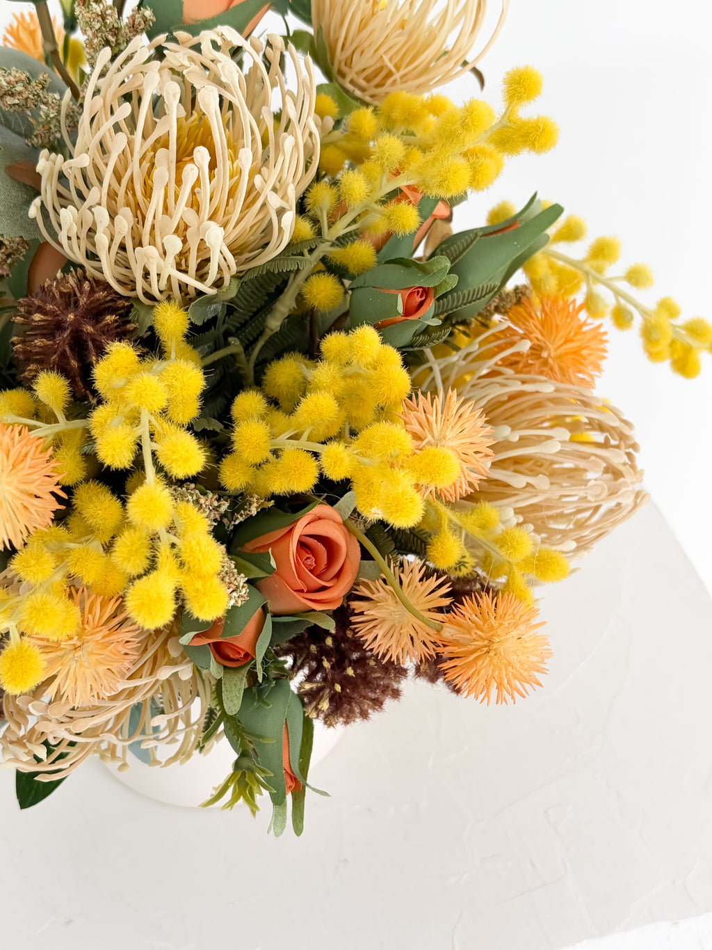 Native Bloom & Ember Rose Arrangement