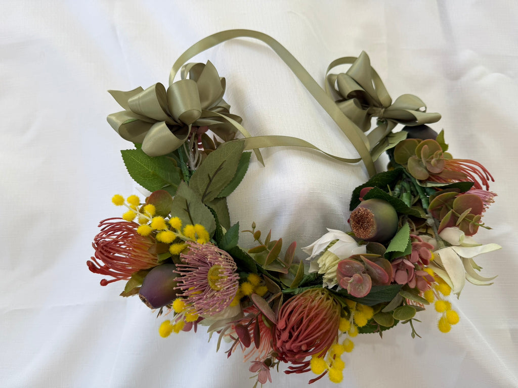Native Wildflower Floral Crown and Garland