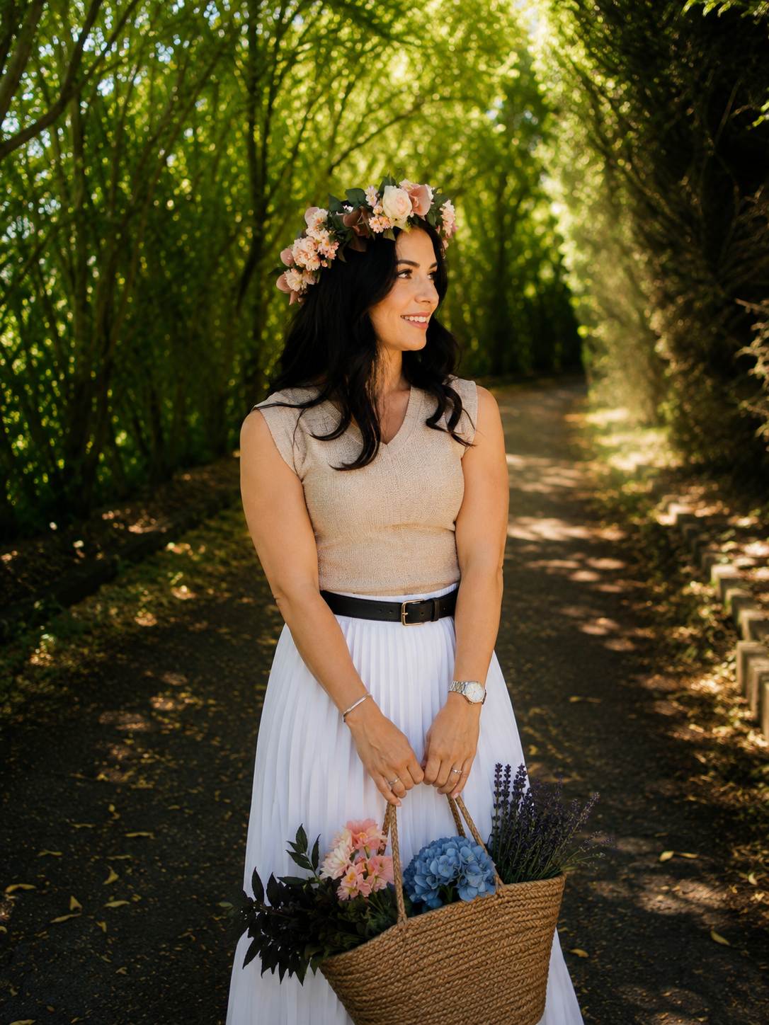 Golden Hour Picnic Crown & Garland