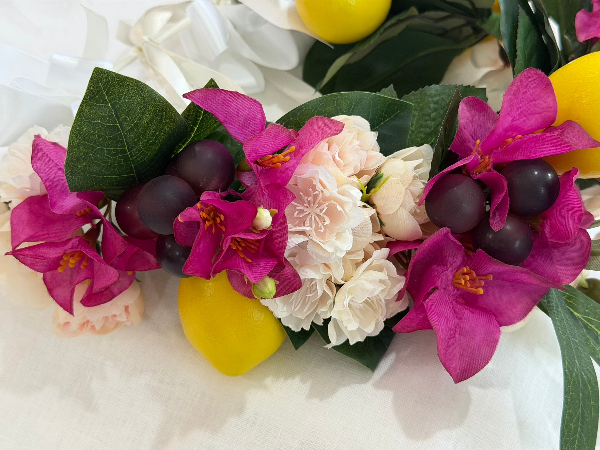 Mediterranean Summer Crown & Garland
