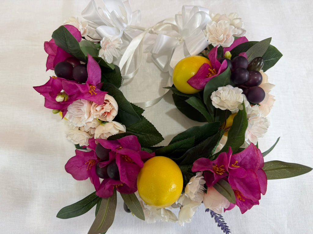 Mediterranean Summer Crown & Garland