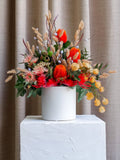 Orange Banksia Bouquet Arrangement