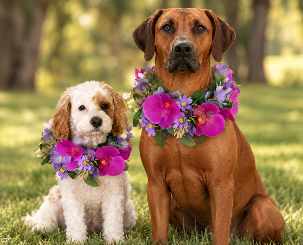 Orchid Isle Escape Crown & Garland