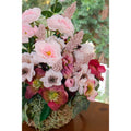 Blush Garden Basket Arrangement