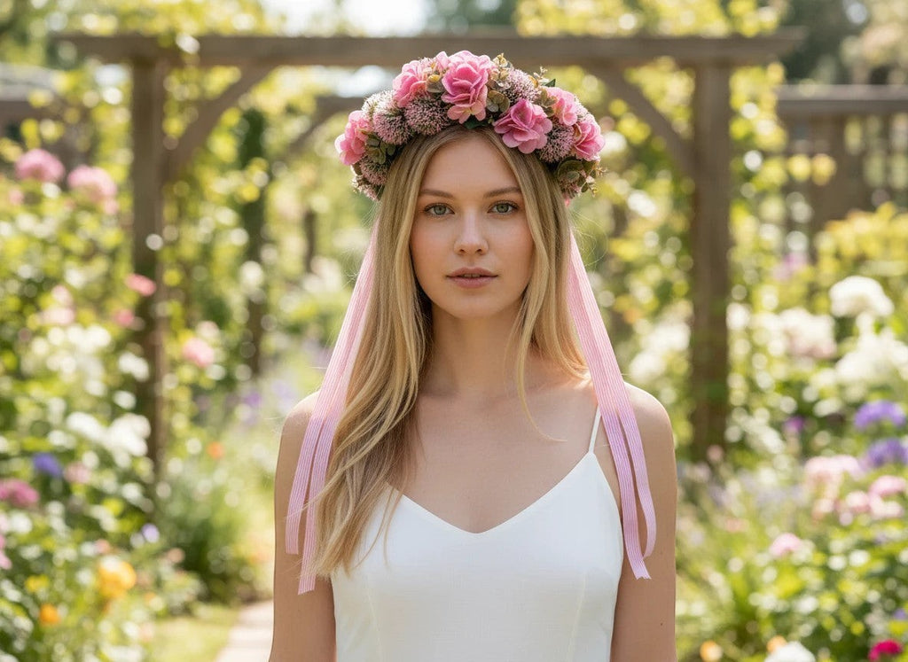 Wild Coastal Bloom Crown & Garland
