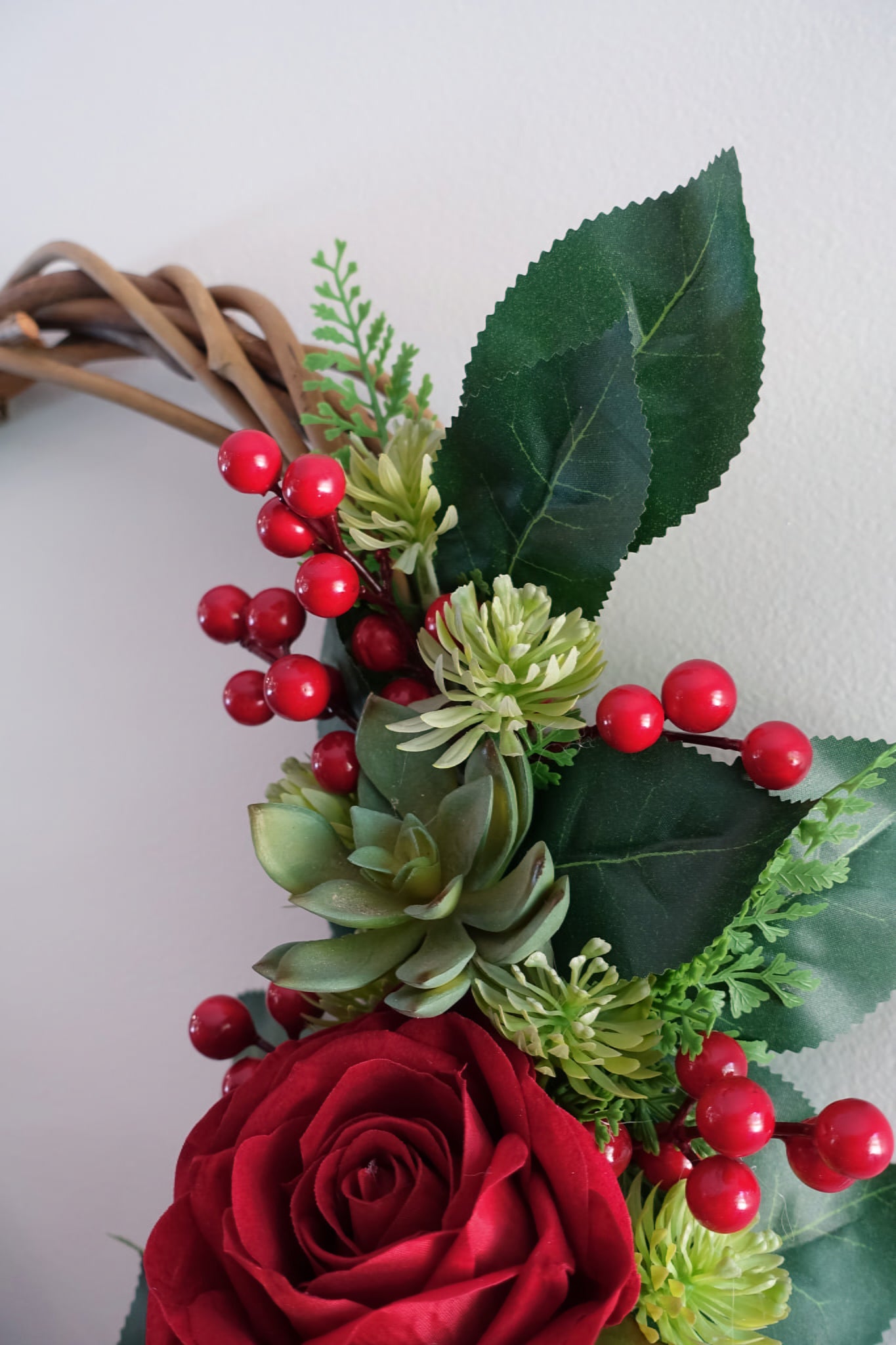 Velvet Valentines Wreath