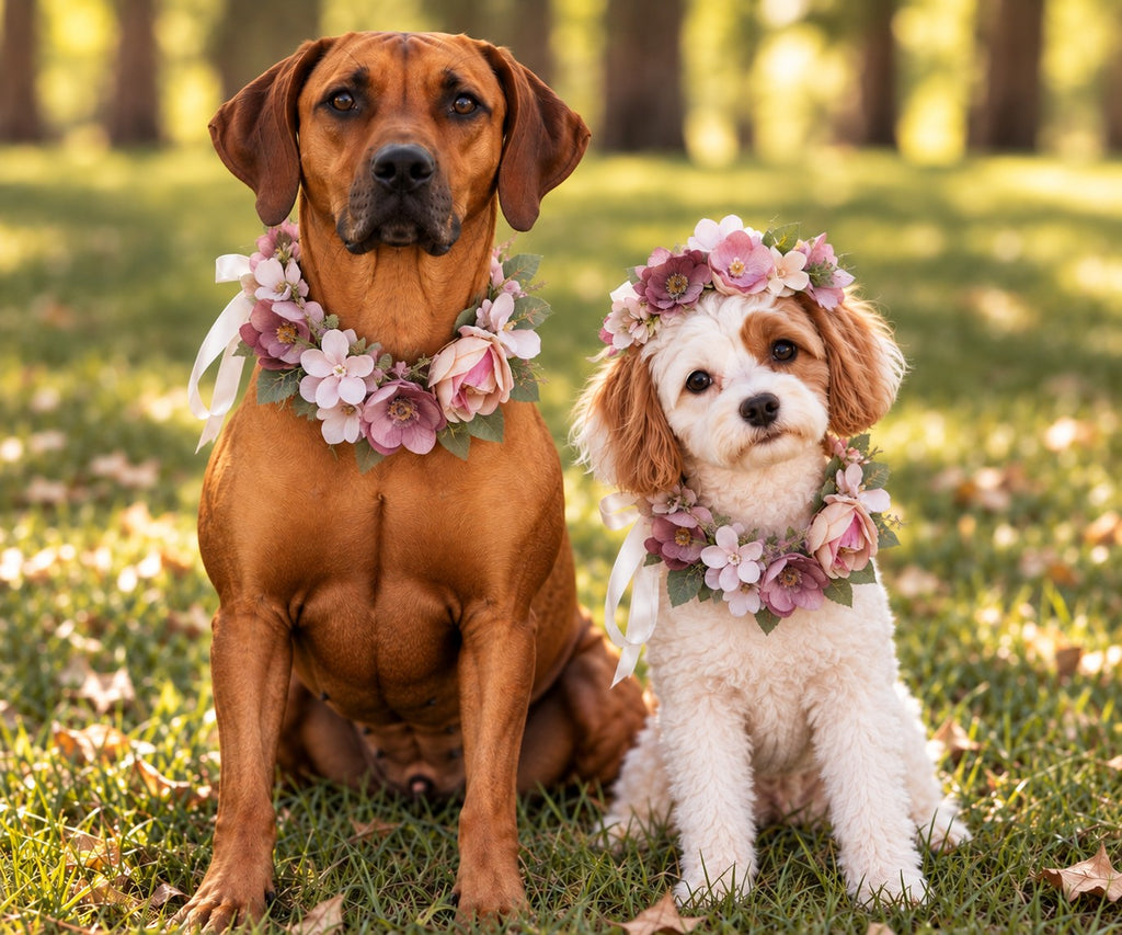 Summer Garden Party Crown & Garland
