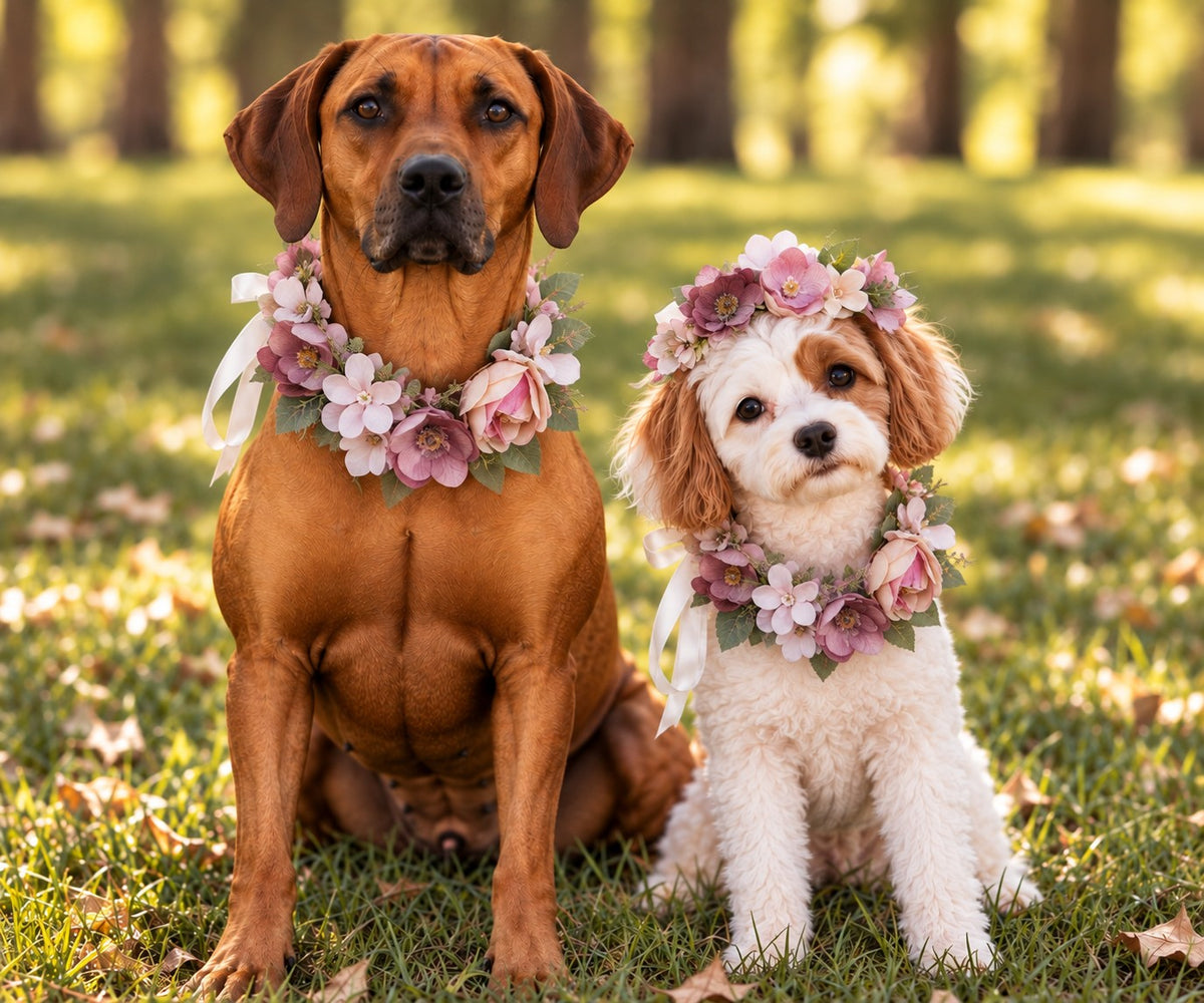 Summer Garden Party Crown & Garland