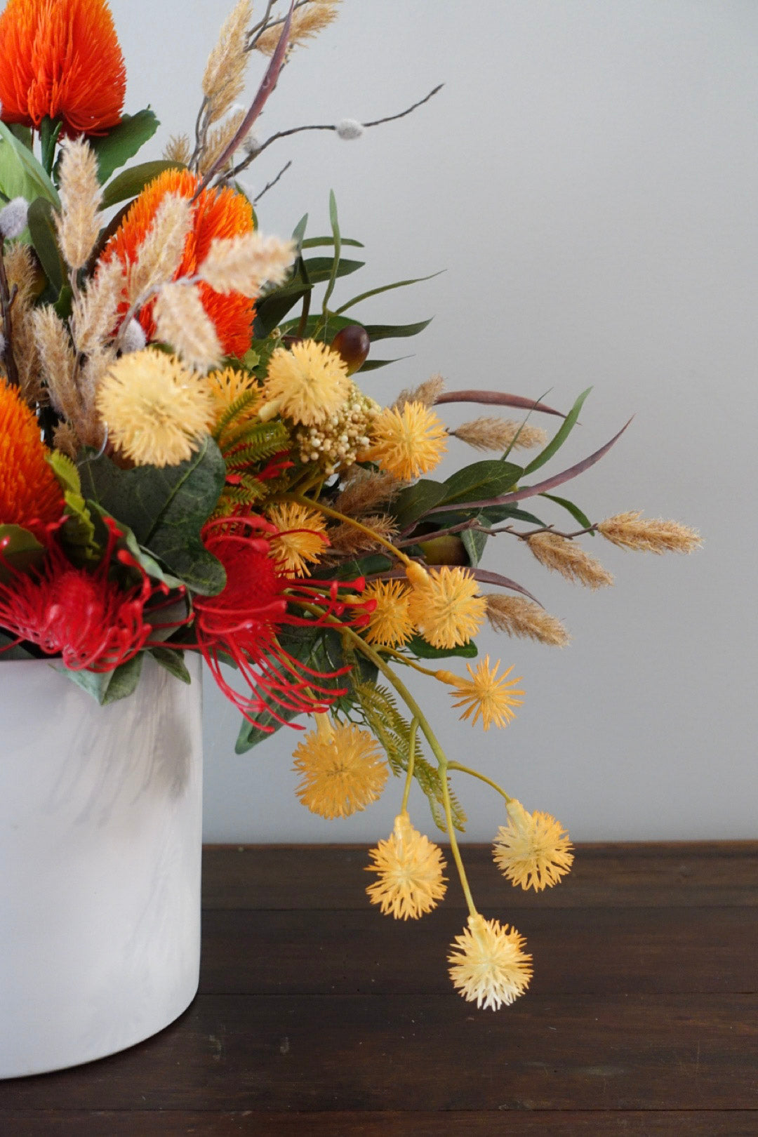 Orange Banksia Bouquet Arrangement