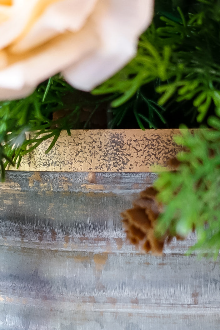 Rose & Winter Berry Arrangement